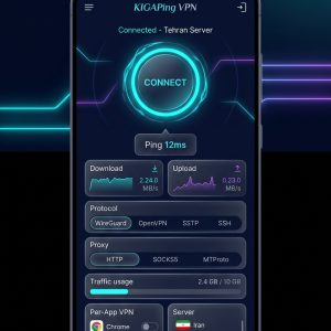 اپلیکیشن اندروید KIGAPing VPN